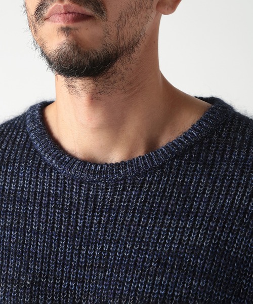 MEN'S BIGI(メンズビギ)の「キッドモヘアニット(ニット/セーター・メンズ・ブルー/グリーン・03/02/01/04)」の8枚目の写真