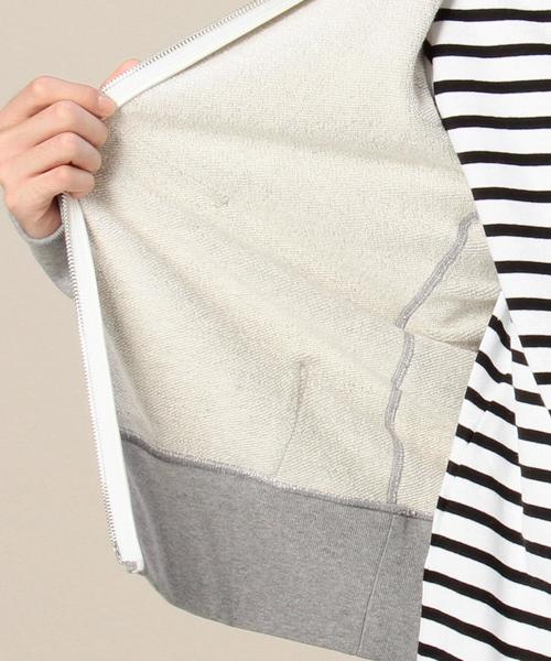 MHL.（エムエイチエル）の「＜MHL.＞ 27 LOOP SWT PK/パーカー（パーカー・メンズ・グレー/ネイビー・MEDIUM/LARGE）」の10枚目の写真