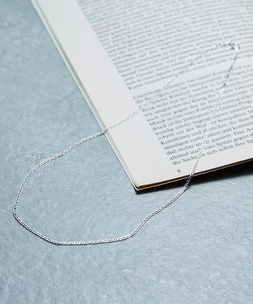 MAISON CLUB（メゾンクラブ）の「【MAISON CLUB】MiniAnchor Chain Necklace Silver925 / ミニアンカーチェーンネックレス シルバー925 KUN（ネックレス・メンズ・シルバー・45）」の5枚目の写真