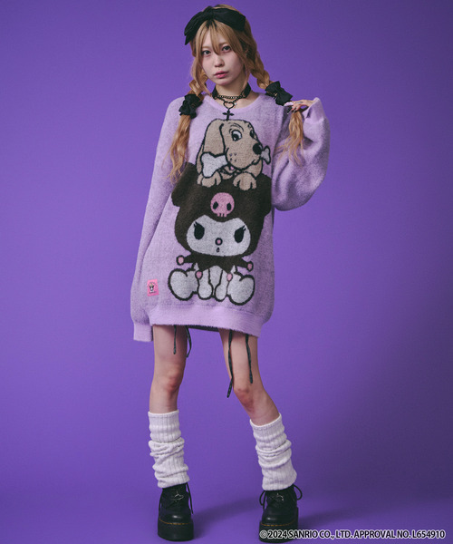 GALFY - kry GALFY ガルフィニット　肉厚ニット　ガルフィ　リボン　モノトーン コラボニット」 | KRY clothing