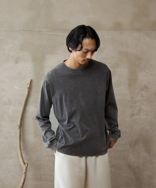 COLONY 2139(コロニートゥーワンスリーナイン)の「【paradigm】バイオ加工クルーネックフェードT(Tシャツ/カットソー・メンズ・チャコールグレー/ライトグレー・MEDIUM/LARGE/X-LARGE)」の20枚目の写真