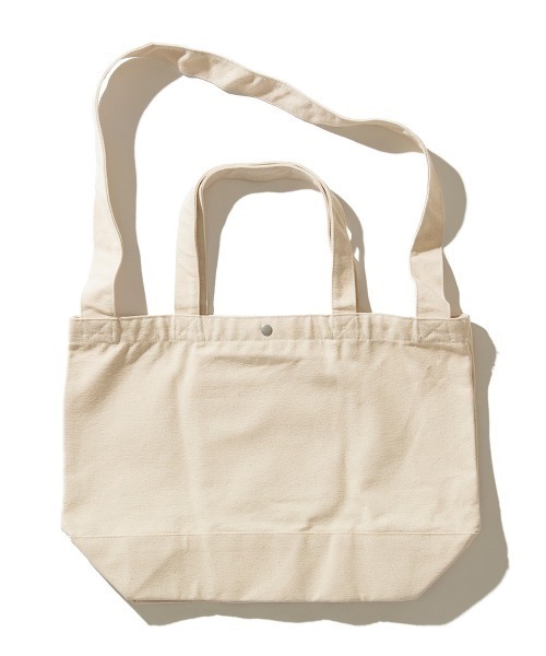Kinetics(キネティクス)の「KINETICS 小山ゆうじろう×伊藤商店×Kinetics HESOMAGARI TOTE BAG LARGE(キネティクス へそまがり トートバッグ ラージ)(トートバッグ・メンズ・アイボリー・FREE)」の3枚目の写真