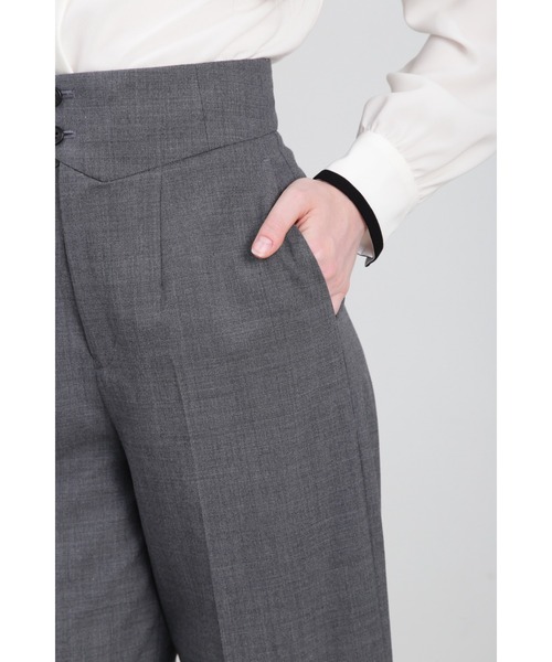 PINKY&DIANNE（ピンキーアンドダイアン）の「◆セットアップセミワイドパンツ（その他パンツ・レディース・グレー/ブラック・38/36）」の14枚目の写真