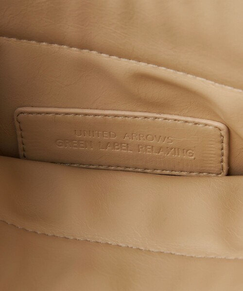 green label relaxing(グリーンレーベルリラクシング)の「ハーフムーン 2WAY バッグ(ショルダーバッグ・レディース・ブラック/ナチュラル・FREE)」の13枚目の写真