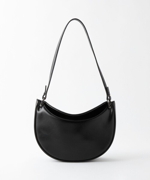 green label relaxing(グリーンレーベルリラクシング)の「ハーフムーン 2WAY バッグ(ショルダーバッグ・レディース・ブラック/ナチュラル・FREE)」の16枚目の写真