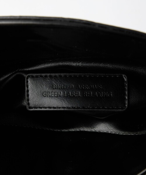 green label relaxing(グリーンレーベルリラクシング)の「ハーフムーン 2WAY バッグ(ショルダーバッグ・レディース・ブラック/ナチュラル・FREE)」の19枚目の写真