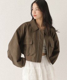 【！最終値下げ！】Heather WZIPショートブルゾン ジャケット ブラウン Heather｜ヘザーのブルゾン通販 - ZOZOTOWN