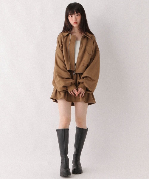 専用⭐︎⭐︎TATRAS ⭐︎ブルゾン ベージュ 美品 TATRAS [タトラス] BARBRA エコファーブルゾン [LJXA0038033588