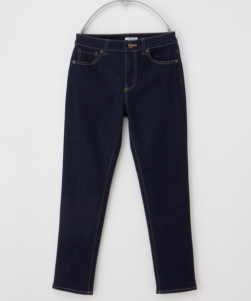 Honeys（ハニーズ）の「スリムデニムスキニー（股下６７ｃｍ）（デニムパンツ・レディース・ブラック/ワンウォッシュ・LL/SS/S/M/L）」の14枚目の写真