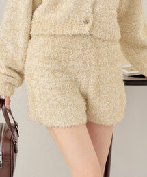 Chico | 【2024AW/セットアップ対応】ラメリボンヤーンファンシーショートパンツ(その他パンツ)