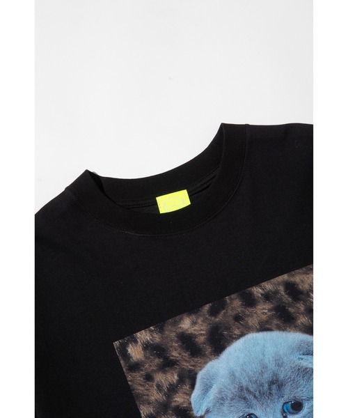 WCJ(ダブルシージェイ)の「CAT POWER SS TEE(Tシャツ/カットソー・レディース・ブラック/ホワイト/ライトグレー/ブラウン/ピンク/ライム・FREE)」の13枚目の写真