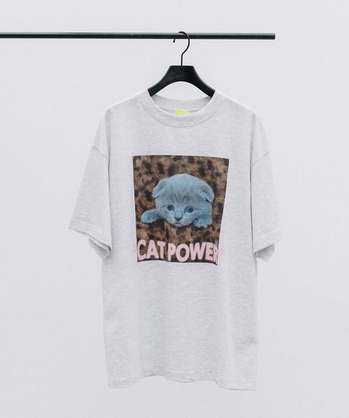 CAT POWER SS TEE（Tシャツ/カットソー）｜WCJ（ダブルシー