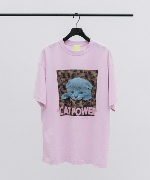 CAT POWER SS TEE（Tシャツ/カットソー）｜WCJ（ダブルシー