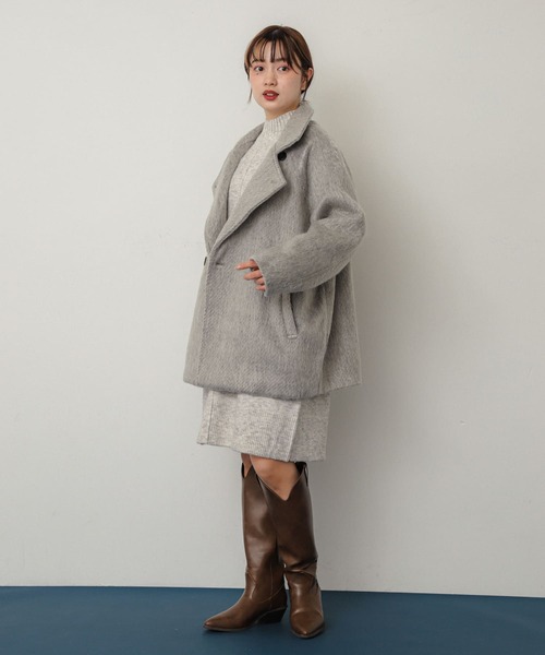 SENSE OF PLACE by URBAN RESEARCH（センスオブプレイスバイアーバンリサーチ）の「ポインテッドウエスタンブーツ（ブーツ・レディース・ブラック/ライトブラウン・SMALL/MEDIUM/LARGE）」の19枚目の写真