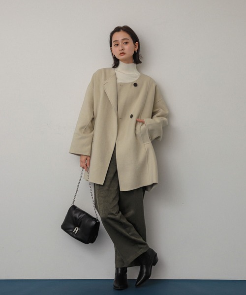 SENSE OF PLACE by URBAN RESEARCH（センスオブプレイスバイアーバンリサーチ）の「ポインテッドウエスタンブーツ（ブーツ・レディース・ブラック/ライトブラウン・SMALL/MEDIUM/LARGE）」の21枚目の写真