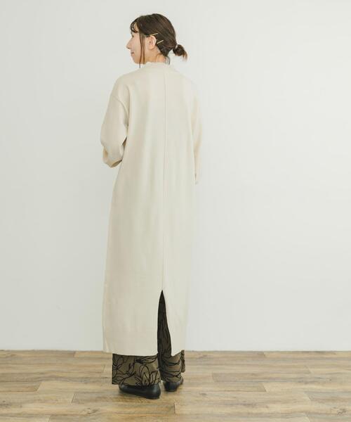 ITEMS URBANRESEARCH（アイテムズ アーバンリサーチ）の「ハイネックニットワンピース（ワンピース・レディース・グレー系その他/ブラック/ブラウン・FREE）」の13枚目の写真