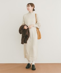ITEMS URBANRESEARCH | ハイネックニットワンピース(ワンピース)