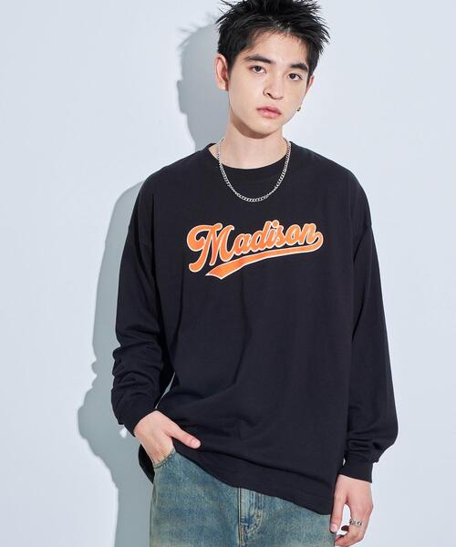 WEGO(ウィゴー)の「WEGO/アクセ付きグラフィックロンT(Tシャツ/カットソー・メンズ・ブラック/ダークグリーン/ホワイト・MEDIUM/LARGE)」の21枚目の写真