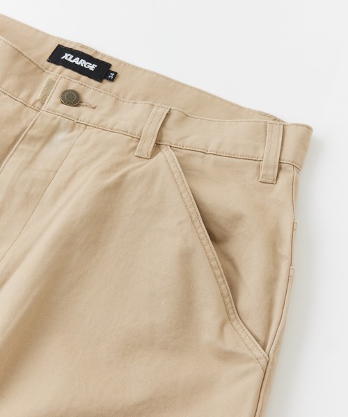 XLARGE(エクストララージ)の「CHINO WORK PANTS(その他パンツ・メンズ・チャコール/ベージュ/ブラック・30inch/32inch/34inch/36inch)」の6枚目の写真