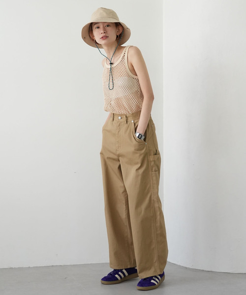 SLOBE IENA（スローブイエナ）の「《WEB限定》SLOBE citron. サファリハット（ハット・レディース・ベージュ・FREE）」の3枚目の写真