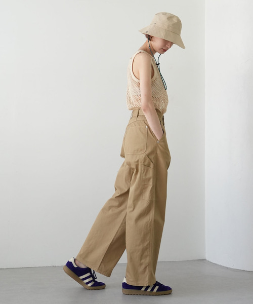 SLOBE IENA（スローブイエナ）の「《WEB限定》SLOBE citron. サファリハット（ハット・レディース・ベージュ・FREE）」の5枚目の写真