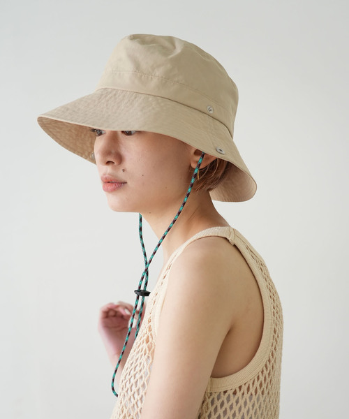 SLOBE IENA（スローブイエナ）の「《WEB限定》SLOBE citron. サファリハット（ハット・レディース・ベージュ・FREE）」の9枚目の写真