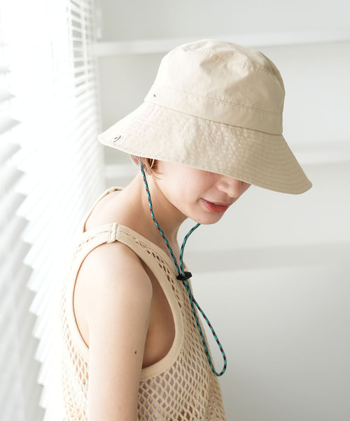 SLOBE IENA（スローブイエナ）の「《WEB限定》SLOBE citron. サファリハット（ハット・レディース・ベージュ・FREE）」の12枚目の写真