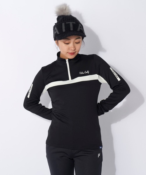 tシャツ 「FILA GOLF/フィラゴルフ」レディース長袖Tシャツ　ゴルフ レディース 楽天市場】【11日までクーポンで30%OFF】 FILA GOLF フィラ