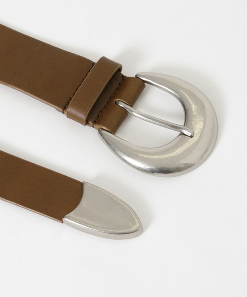 URBAN RESEARCH（アーバンリサーチ）の「オーバルバックルレザーベルト（ベルト・レディース・ブラック/ブラウン系その他・-）」の12枚目の写真