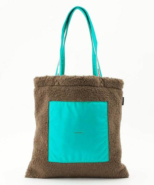 FRAPBOIS（フラボア）の「ボアリーバッグ２（トートバッグ・レディース・クリーム/ブラウン・FREE）」の2枚目の写真