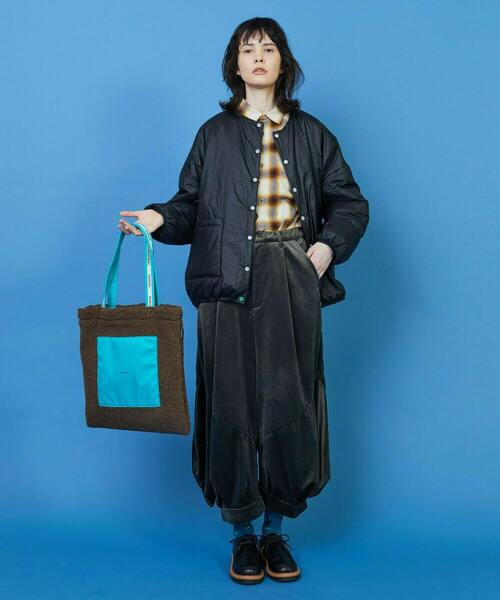 FRAPBOIS（フラボア）の「ボアリーバッグ２（トートバッグ・レディース・クリーム/ブラウン・FREE）」の14枚目の写真