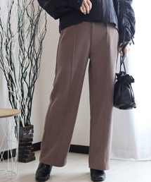 ステラジーン　ブラウン サルエルパンツ ウールブラウン茶色 ステラジーン ブラウン サルエルパンツ ウールブラウン茶色