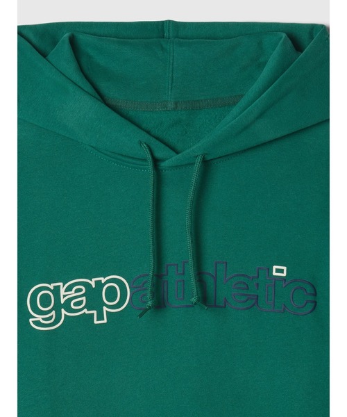 GAP(ギャップ)の「ヴィンテージソフト オーバーサイズ GAP Athleticロゴ パーカー(パーカー・メンズ・アイボリー/ブラック/ネイビー/グリーン・M/XL/S/XS/L)」の6枚目の写真