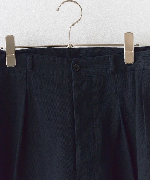 ROOPTOKYO（ループトウキョウ）の「ツータックフレンチチノパンツ（チノパンツ・メンズ・ブラック/ネイビー/ベージュ/モスグリーン・マルチサイズ）」の6枚目の写真