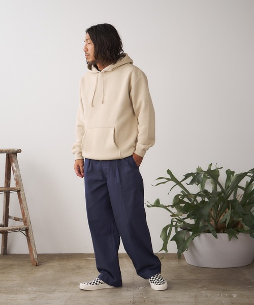 ROOPTOKYO（ループトウキョウ）の「ツータックフレンチチノパンツ（チノパンツ・メンズ・ブラック/ネイビー/ベージュ/モスグリーン・マルチサイズ）」の15枚目の写真