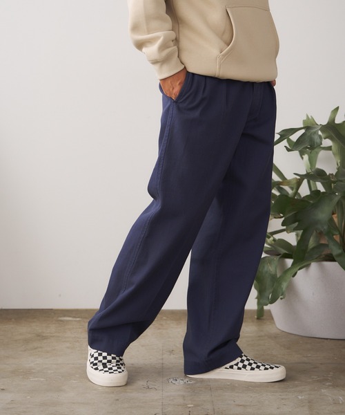 ROOPTOKYO（ループトウキョウ）の「ツータックフレンチチノパンツ（チノパンツ・メンズ・ブラック/ネイビー/ベージュ/モスグリーン・マルチサイズ）」の11枚目の写真