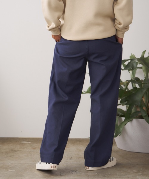 ROOPTOKYO（ループトウキョウ）の「ツータックフレンチチノパンツ（チノパンツ・メンズ・ブラック/ネイビー/ベージュ/モスグリーン・マルチサイズ）」の12枚目の写真