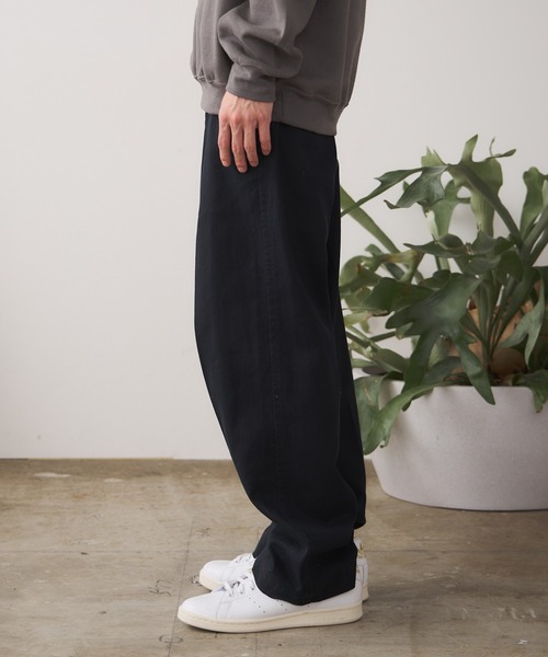 ROOPTOKYO（ループトウキョウ）の「ツータックフレンチチノパンツ（チノパンツ・メンズ・ブラック/ネイビー/ベージュ/モスグリーン・マルチサイズ）」の16枚目の写真