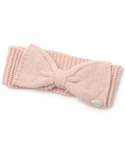 petit main（プティマイン）の「ニットヘアバンド（ヘアバンド・キッズ・アイボリー/ライトピンク/ベージュ・FREE）」の3枚目の写真