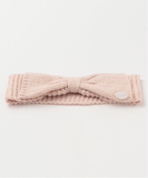 petit main（プティマイン）の「ニットヘアバンド（ヘアバンド・キッズ・アイボリー/ライトピンク/ベージュ・FREE）」の5枚目の写真