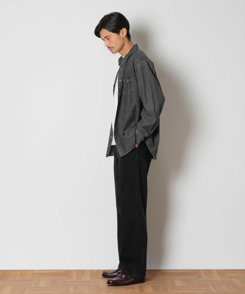 Right-on（ライトオン）の「【Dickies】｢874｣デニムワークパンツ(ストリート / ワイドシルエット / ユニセックス)（デニムパンツ・メンズ・ブラック/ダークインディゴブルー・34inch/36inch/32inch/30inch）」の19枚目の写真
