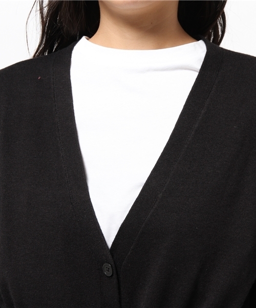 SLY（スライ）の「ベルト付LONG HG C/D-S（カーディガン/ボレロ・レディース・ネイビー/トップグレー/ブラック・FREE）」の8枚目の写真