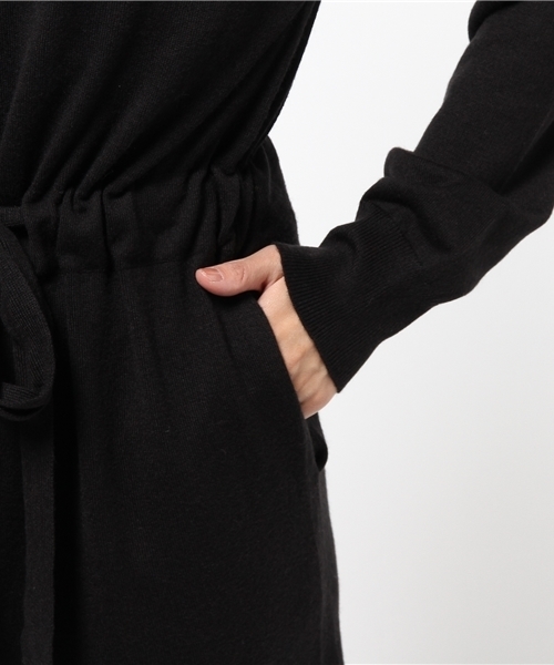 SLY（スライ）の「ベルト付LONG HG C/D-S（カーディガン/ボレロ・レディース・ネイビー/トップグレー/ブラック・FREE）」の9枚目の写真