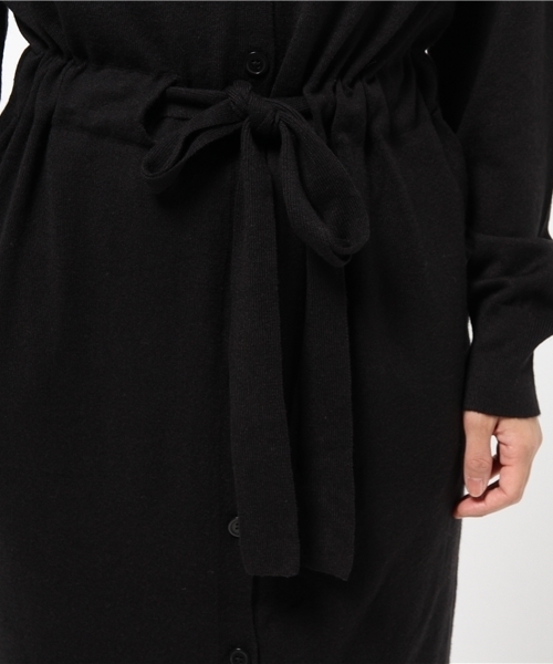 SLY（スライ）の「ベルト付LONG HG C/D-S（カーディガン/ボレロ・レディース・ネイビー/トップグレー/ブラック・FREE）」の10枚目の写真