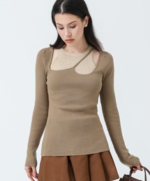 fake layered design tops