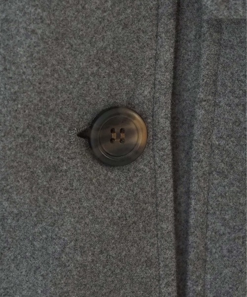 tiptop（ティップトップ）の「コクーンミドルコート（ステンカラーコート・レディース・ダークブラウン/ブラック/グレー・FREE）」の22枚目の写真