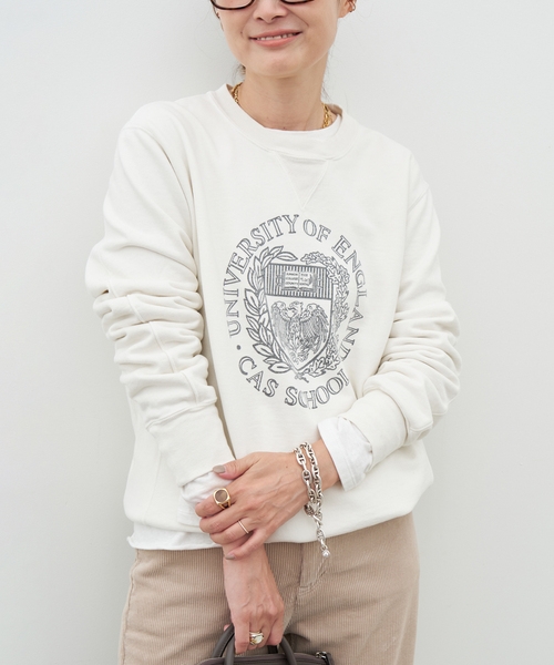 2024 Deuxieme Classe euphoric スウェット　ホワイト 2024 Deuxieme Classe euphoric スウェット ホワイト