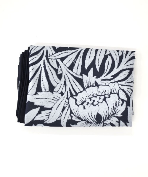 LAZY SUSAN（レイジースーザン）の「スカーフバッグ　ボタニカ（エコバッグ/サブバッグ・レディース・ブラック・FREE）」の10枚目の写真