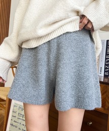 ショートニットパンツ〈手洗い可〉