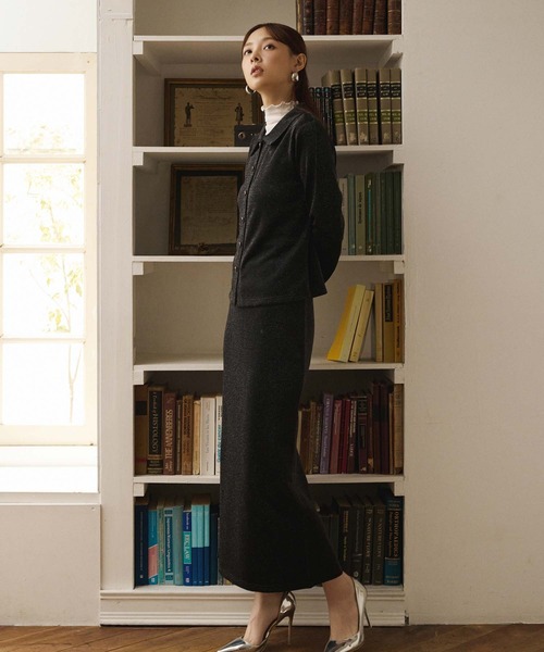 fifth（フィフス）の「ラメデザイン衿付プルオーバー（Tシャツ/カットソー・レディース・アイボリー/ブラック・M）」の17枚目の写真